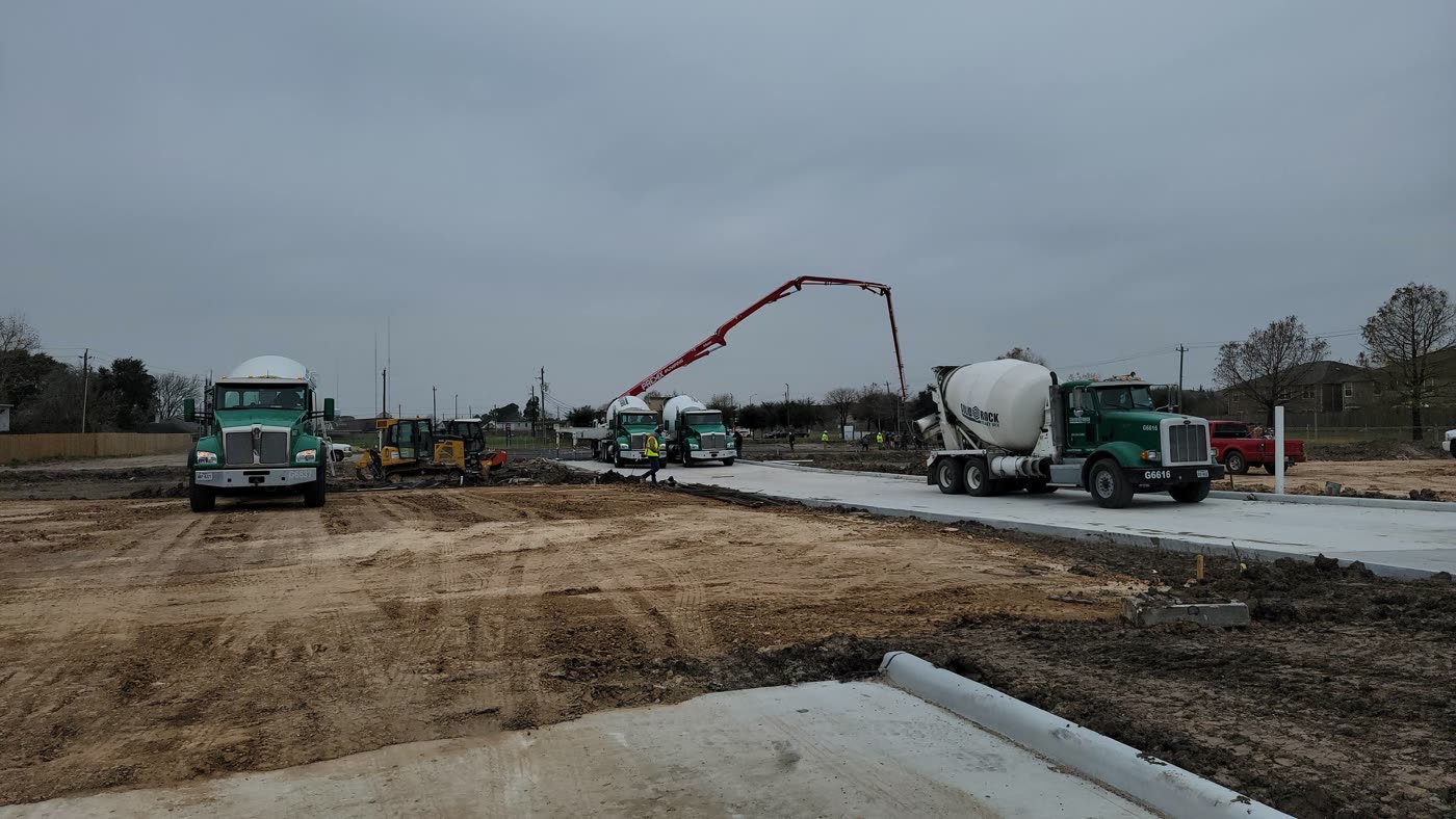 Steel framing work on a KGC jobsite