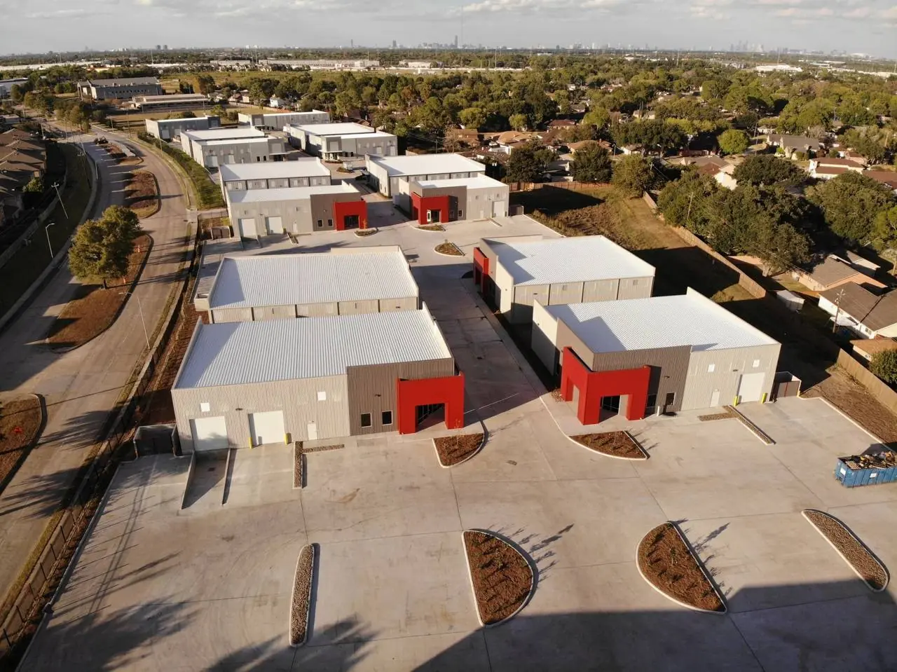 Fondren Business Park industrial facility